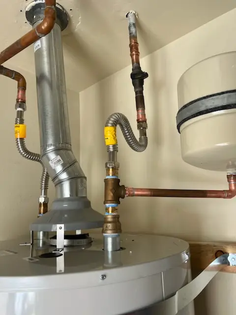 Water heater installation and plumbing repair in Waterbury